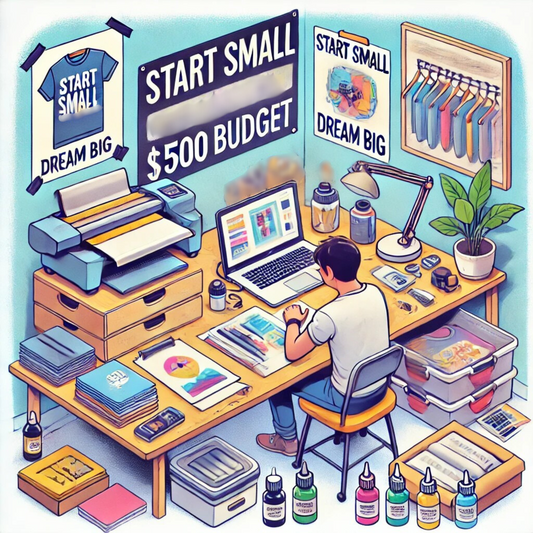 Diving into DTF: Launching a Custom Print Business with Under $500