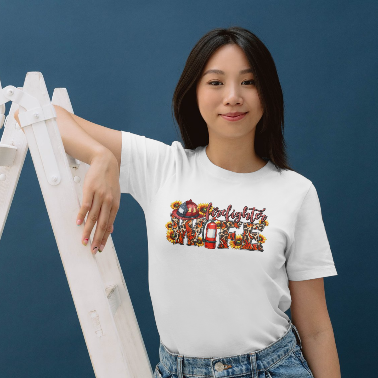 Boho Style Fire Wife Tee