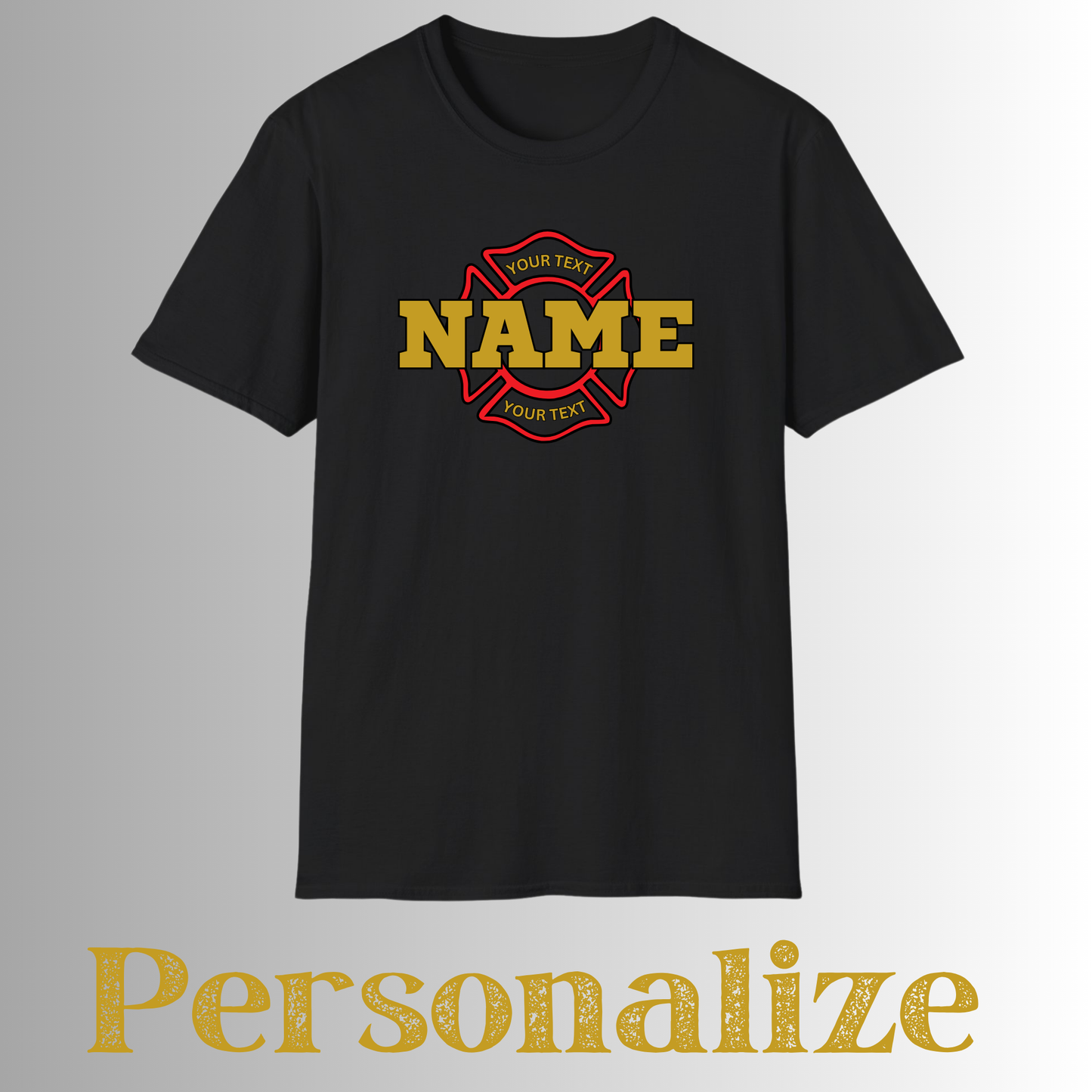 Personalized Maltese Cross T-Shirt