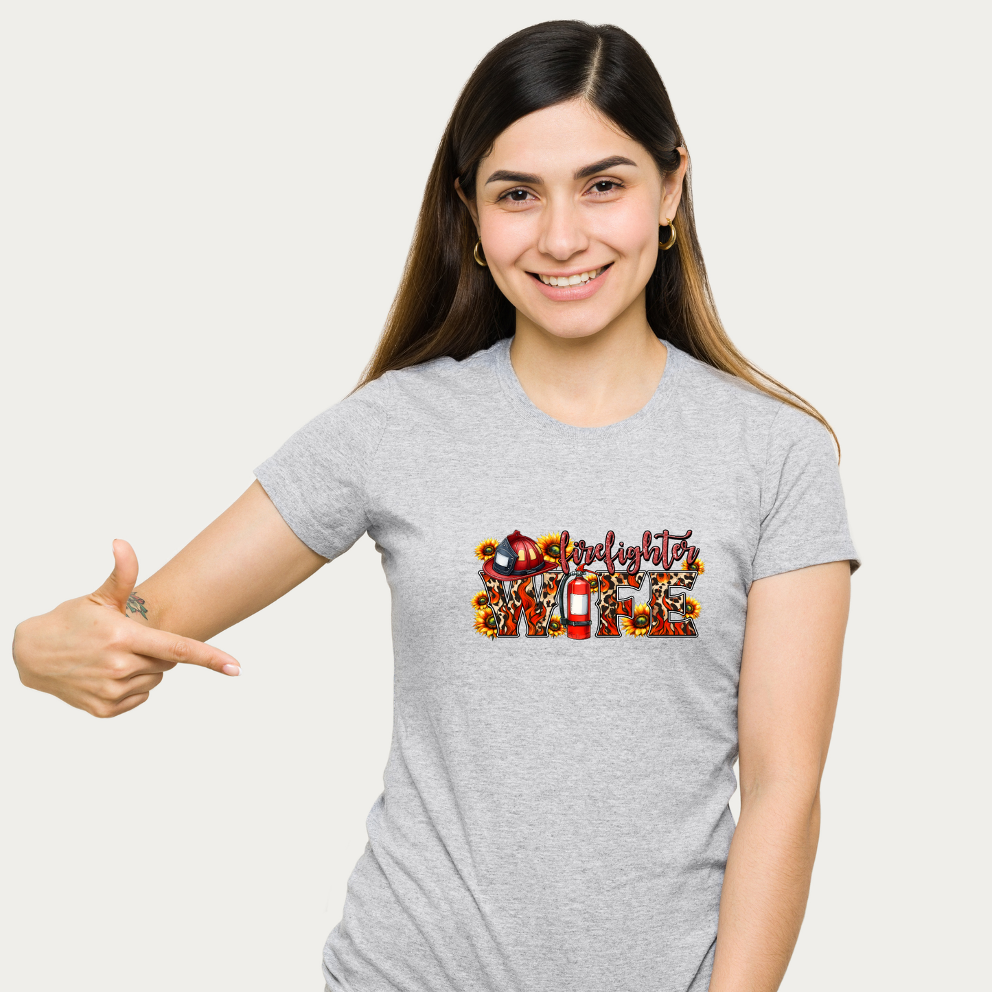 Boho Style Fire Wife Tee