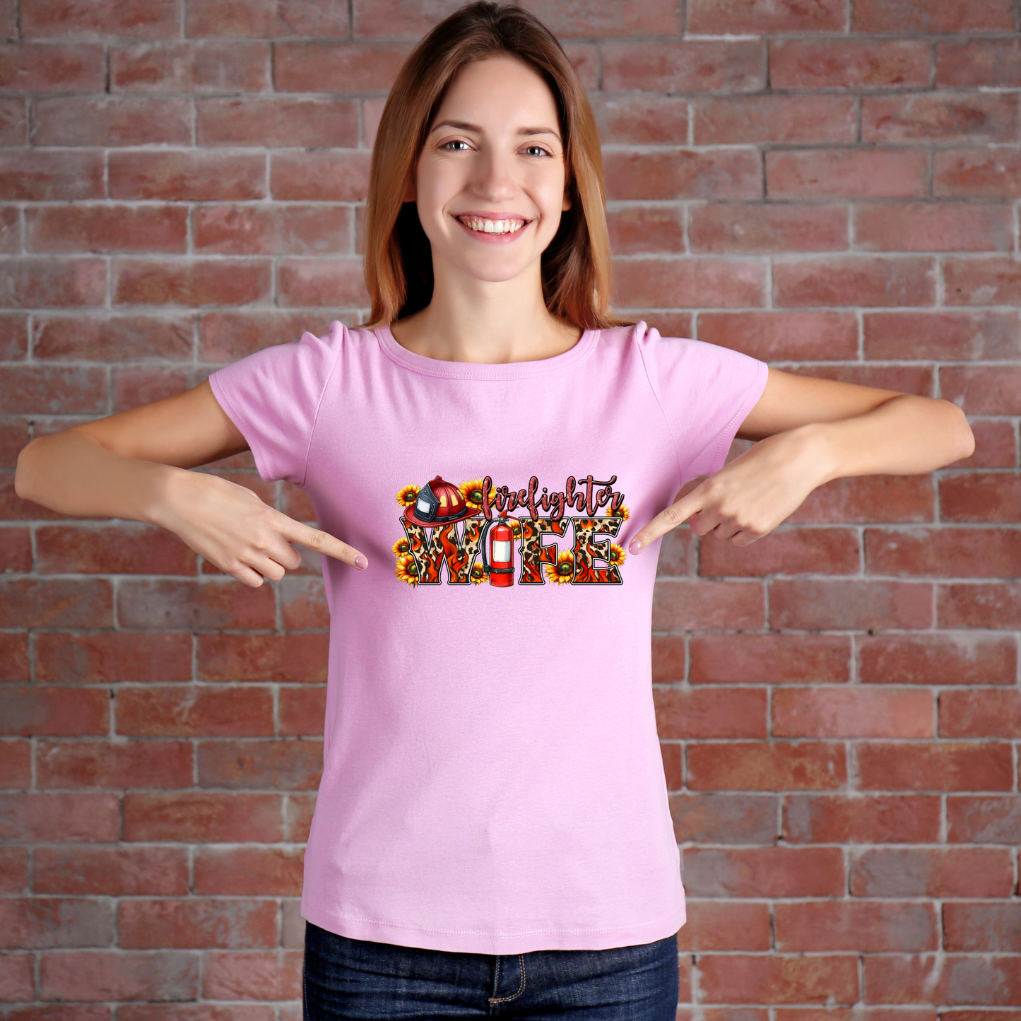 Boho Style Fire Wife Tee