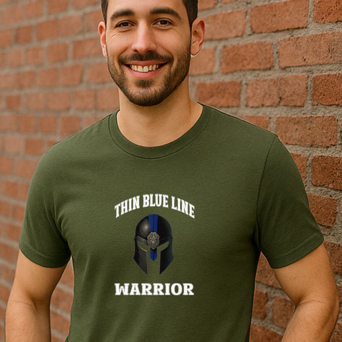 Thin Blue Line Warrior T-Shirt