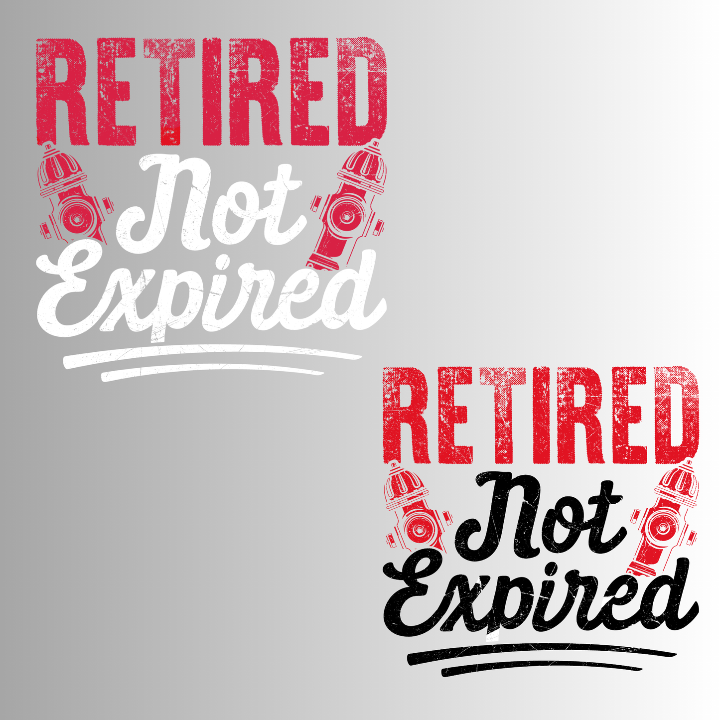 Retired Not Expired Firefighter