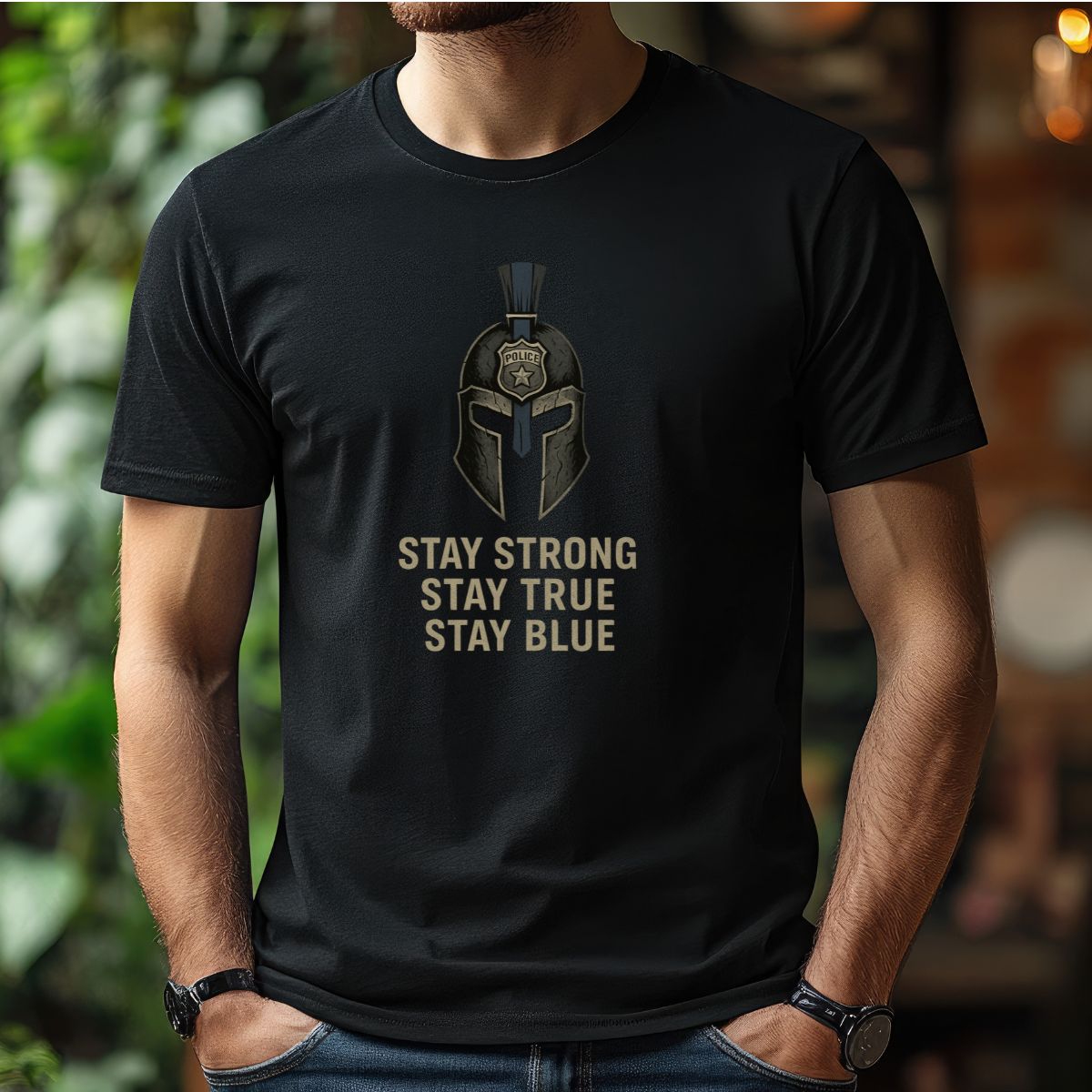 Stay Strong, Stay True, Stay Blue T-shirt