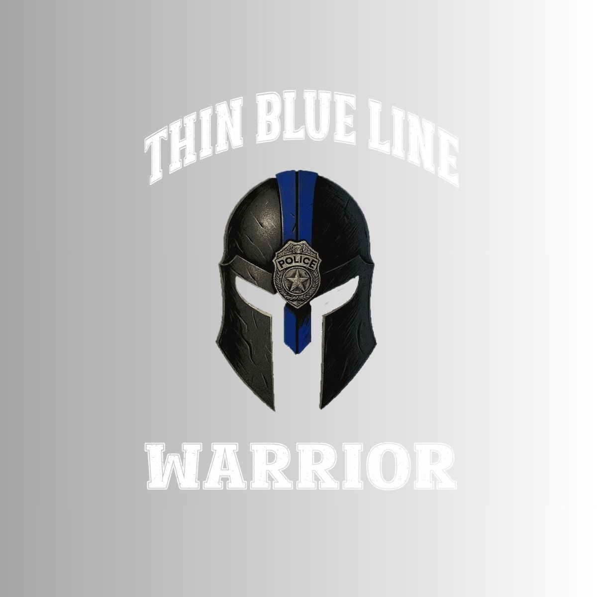 Thin Blue Line Warrior T-Shirt