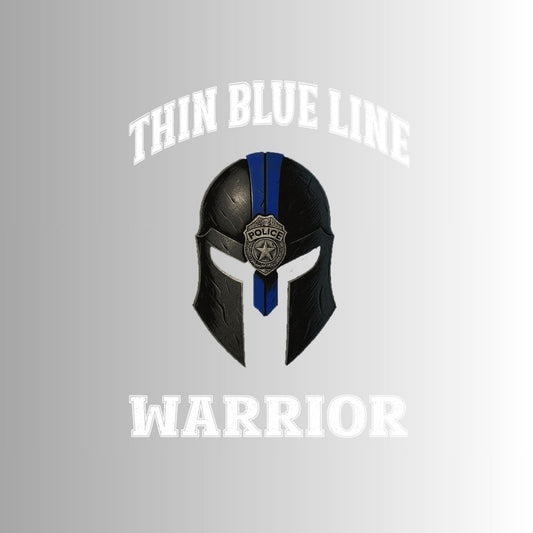 Thin Blue Line Warrior T-Shirt