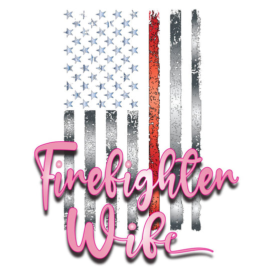 Firefighter Wife Red Line