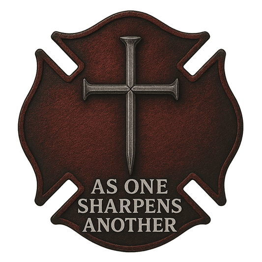 Iron Sharpens Iron Maltese Cross