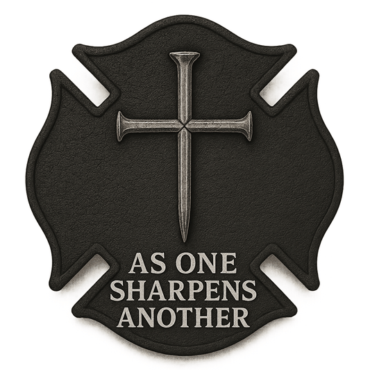 Iron Sharpens Iron Maltese Cross