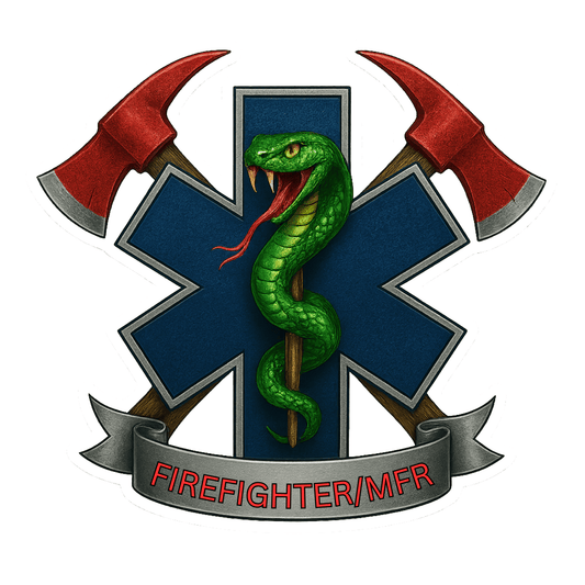 Firefighter Axes w/ Star of Life