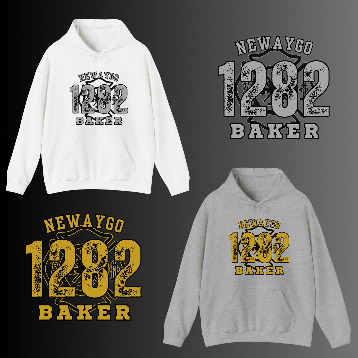 Personalized Firefighter Hoodie