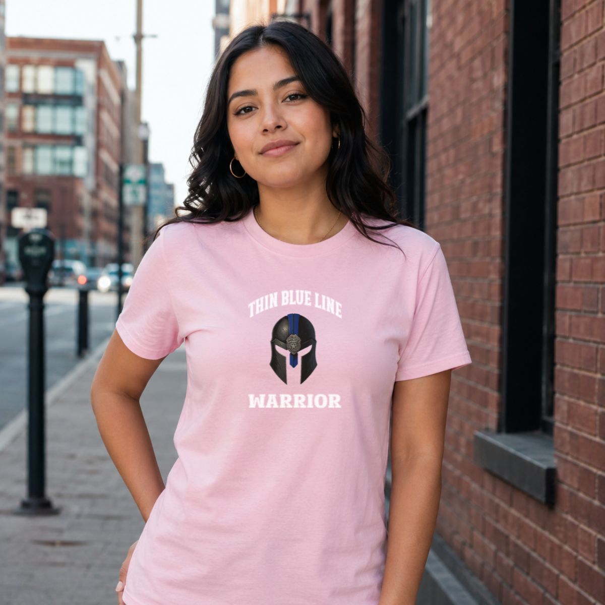 Thin Blue Line Warrior T-Shirt