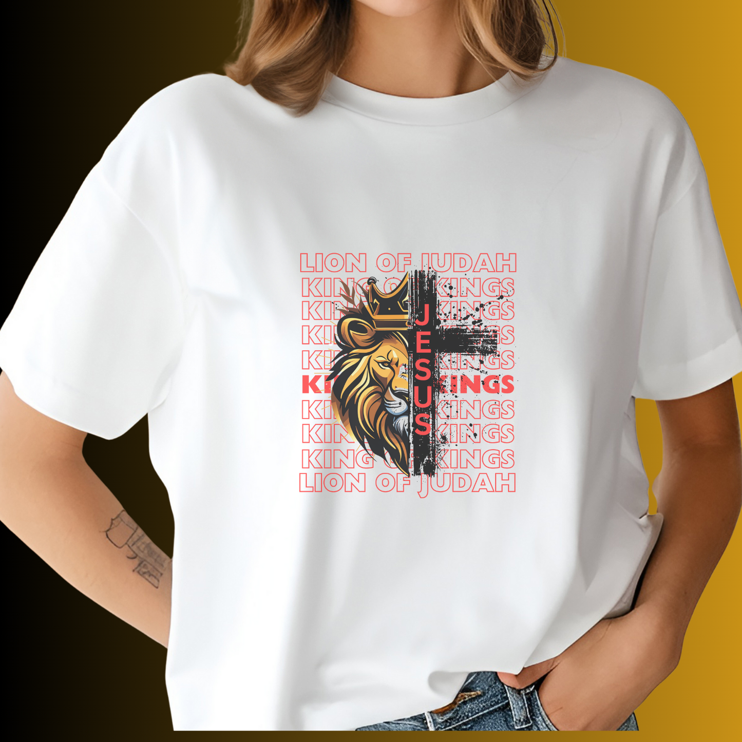 Roar with Faith: Lion of Judah T-Shirt