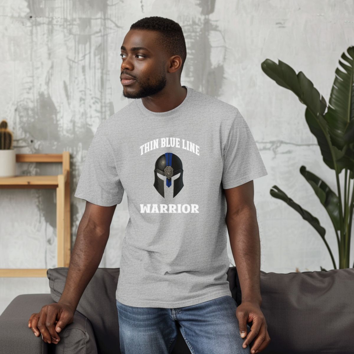 Thin Blue Line Warrior T-Shirt