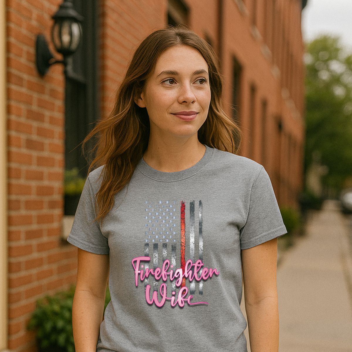 Firefighter Wife Red Line