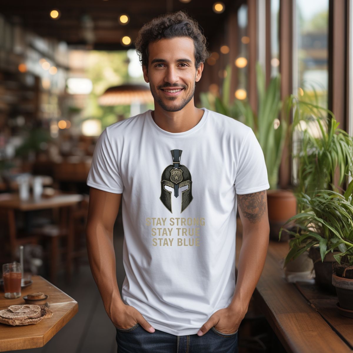 Stay Strong, Stay True, Stay Blue T-shirt