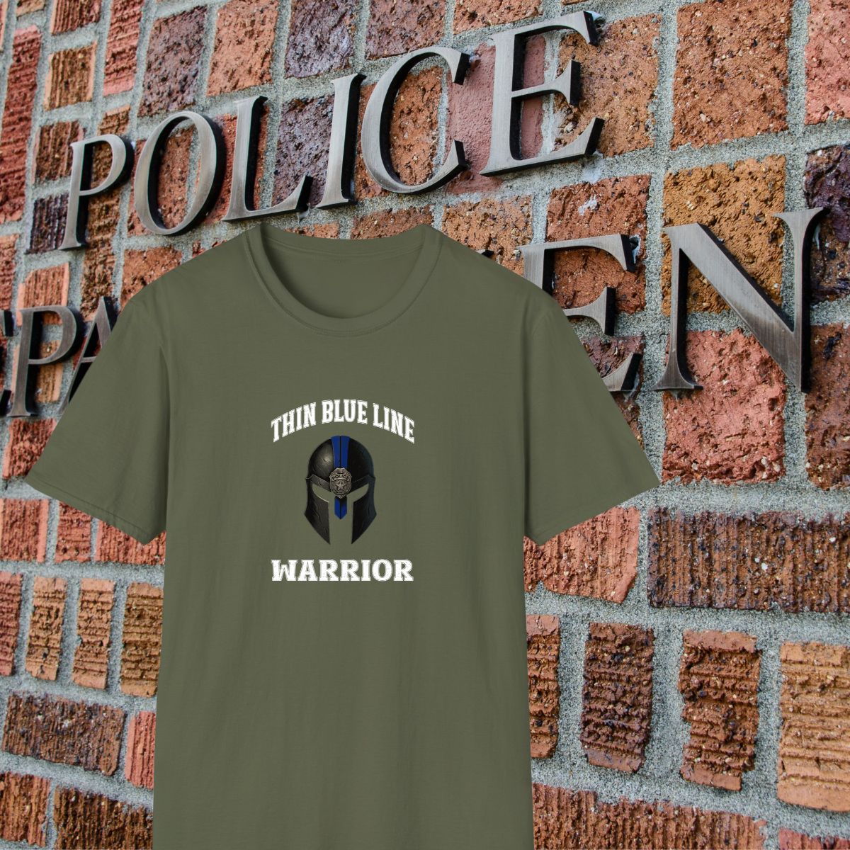Thin Blue Line Warrior T-Shirt